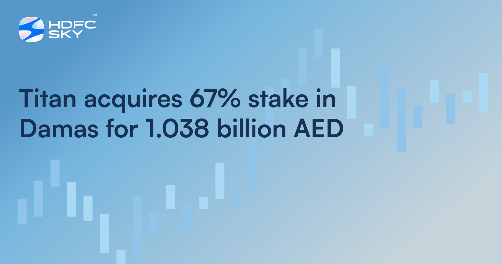 Titan Acquires 67% Stake in Damas for 1.038 Billion AED