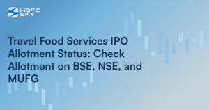 Travel Food Services IPO Allotment Status: Check Allotment on BSE, NSE, and MUFG