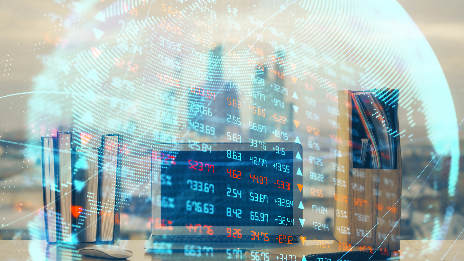 Indian equity markets end the day in red, after RBI keeps interest rate unchanged