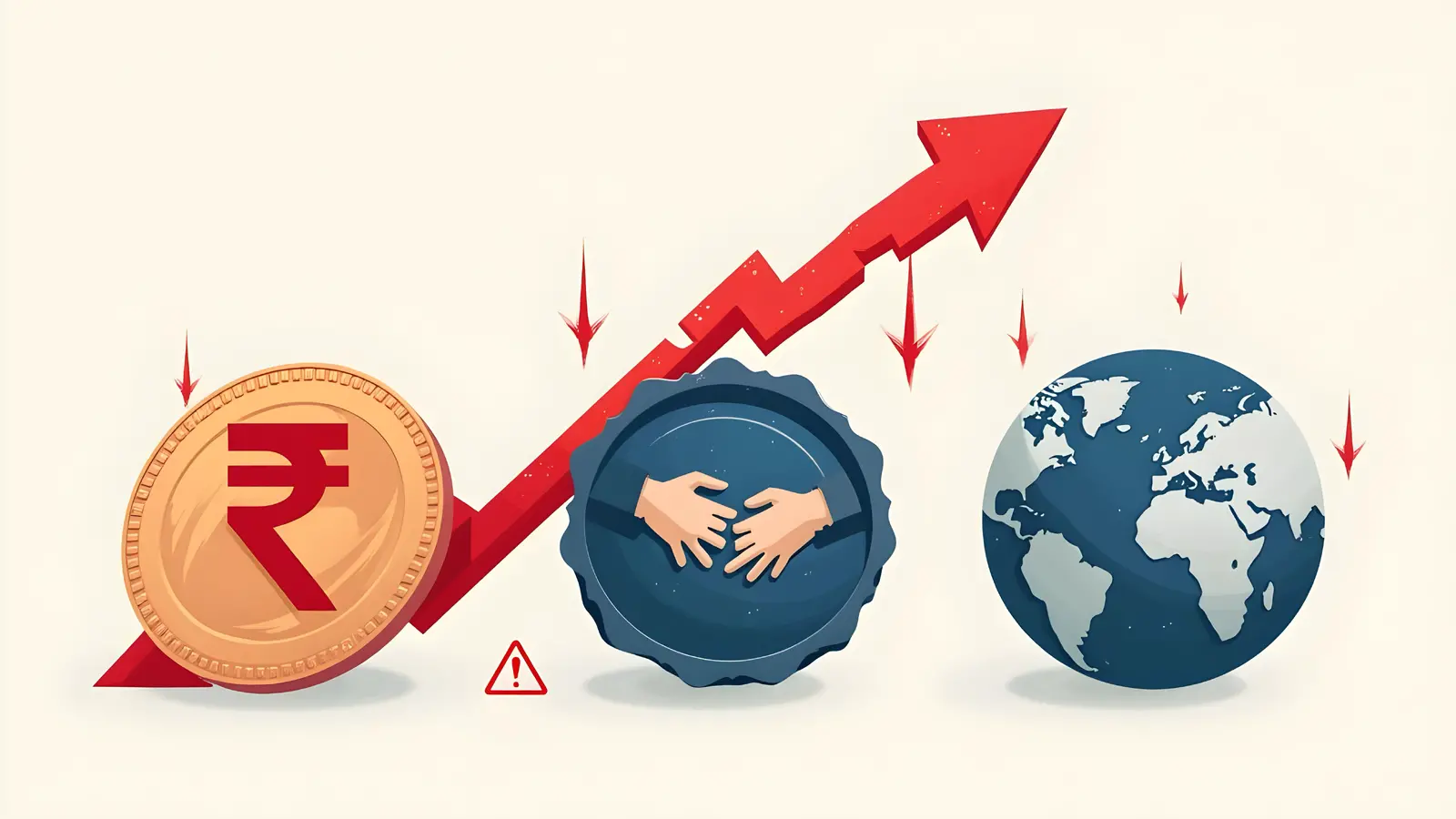 Rupee Slides to 87.95 Against US Dollar Amid Trump’s Tariff Threats and Russia Ties Criticism