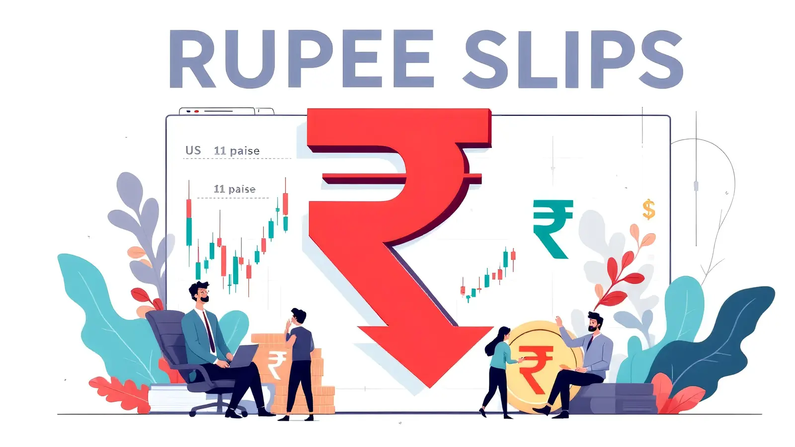 Rupee Slips by 11 Paise to 87.36 Ahead of US Fed Chair Powell’s Speech