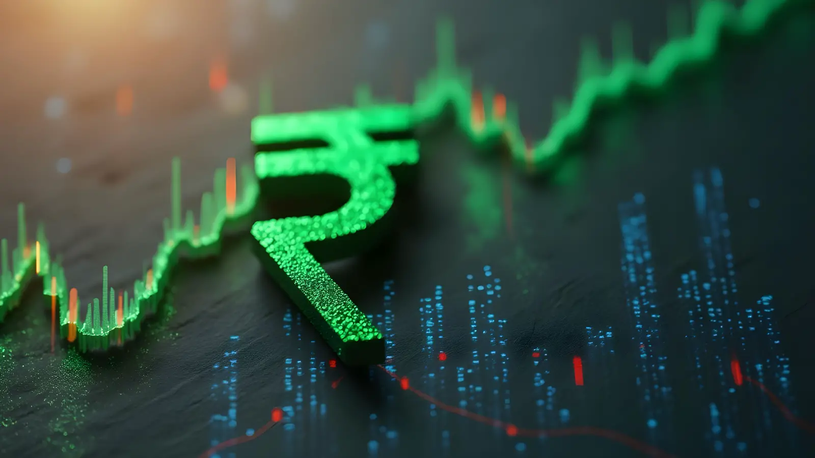 Rupee appreciated by 40 paise against the dollar, today
