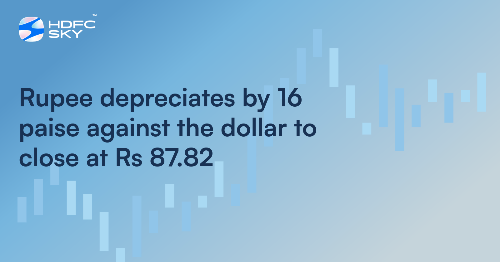 Rupee Depreciates by 16 Paise Against the Dollar To Close at Rs 87.82