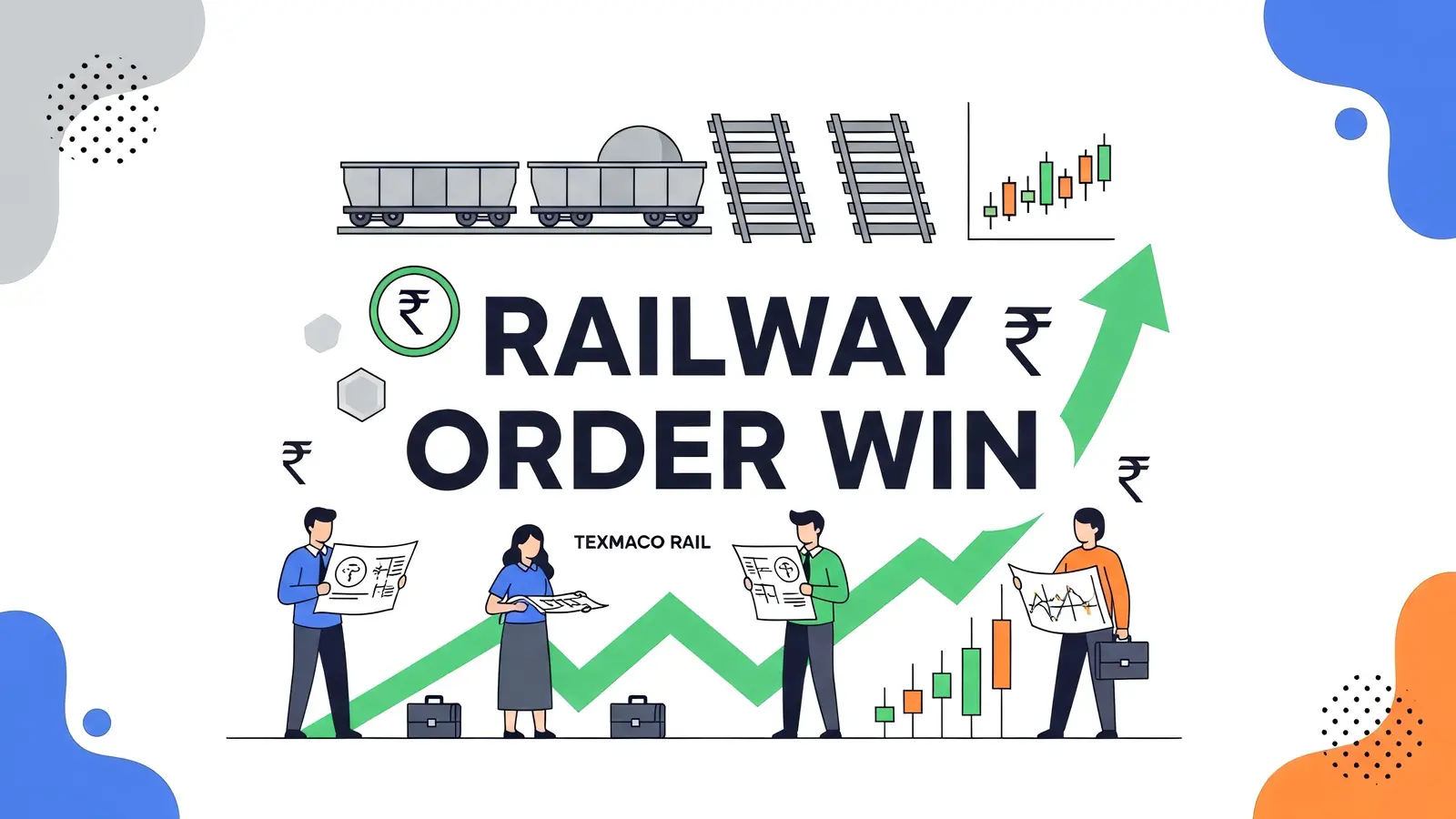 Texmaco Rail Wins ₹103 Crore Wagon Supply Deal from Leap Grain Rail Logistics