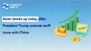 Asian stocks up today, after President Trump extends tariff truce with China 