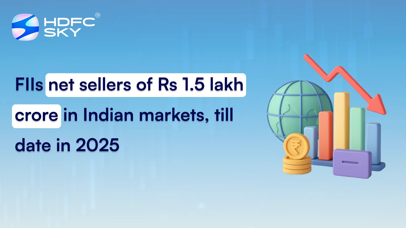 FIIs net sellers of Rs 1.5 lakh crore in Indian markets, till date in 2025