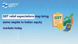 GST relief expectations may bring some respite to Indian equity markets today