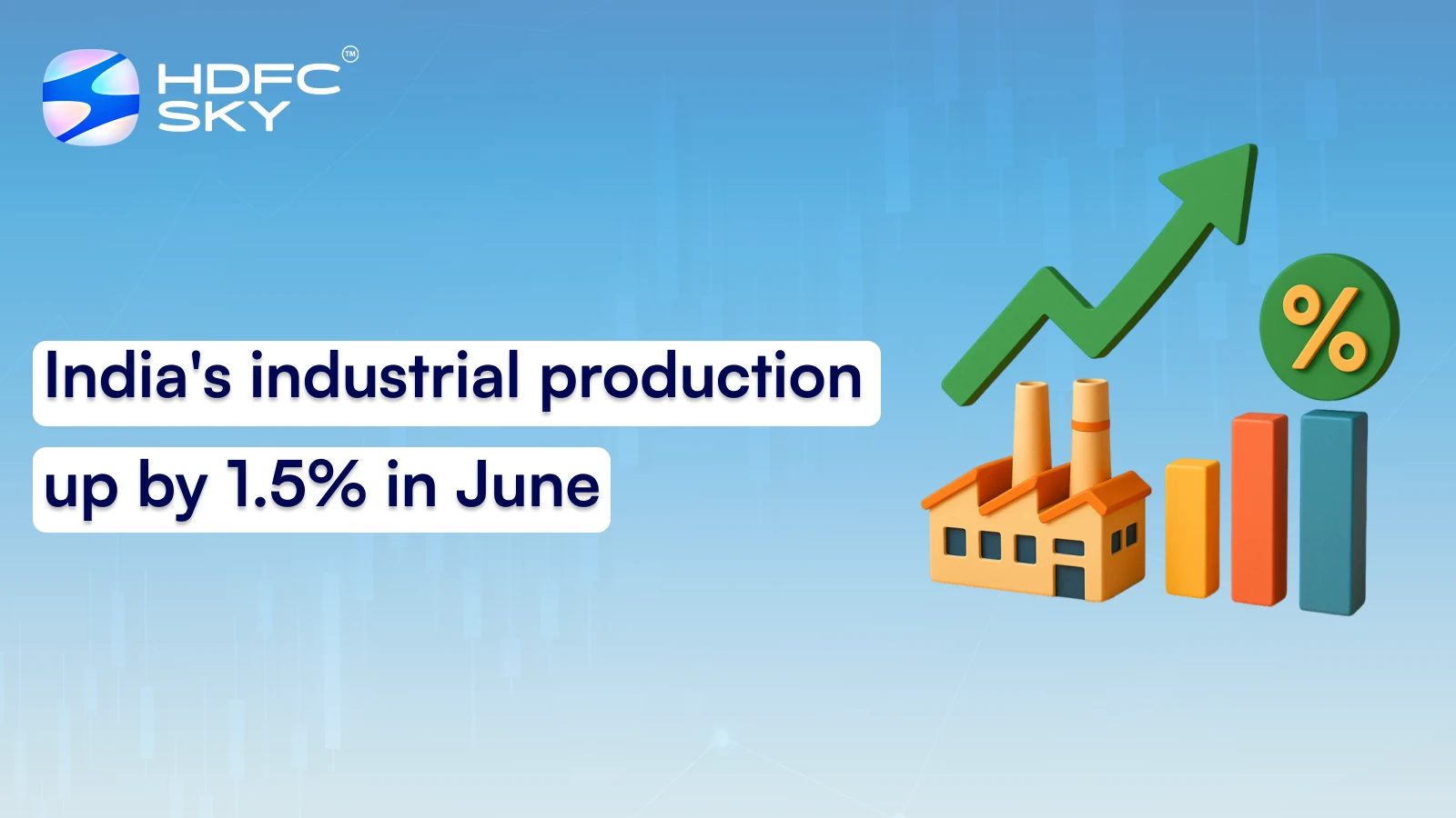 India's industrial production up by 1.5% in June