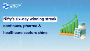 Nifty's six-day winning streak continues, pharma & healthcare sectors shine