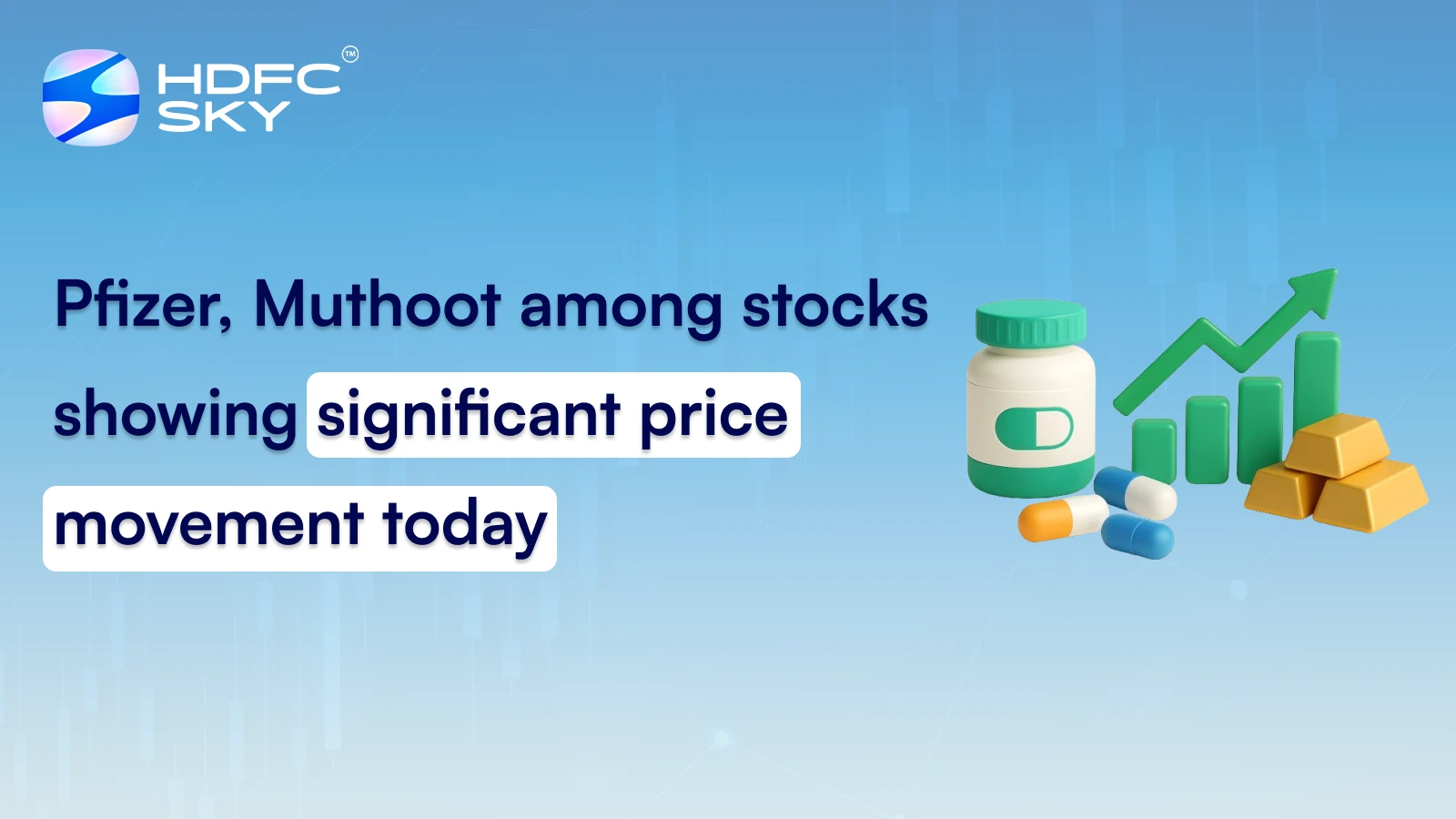 Pfizer, Muthoot among stocks showing significant price movement today