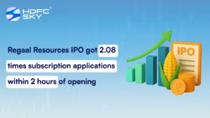 Regaal Resources IPO got 2.08 times subscription applications within 2 hours of opening