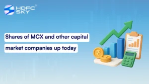 Shares of MCX and other capital market companies up today