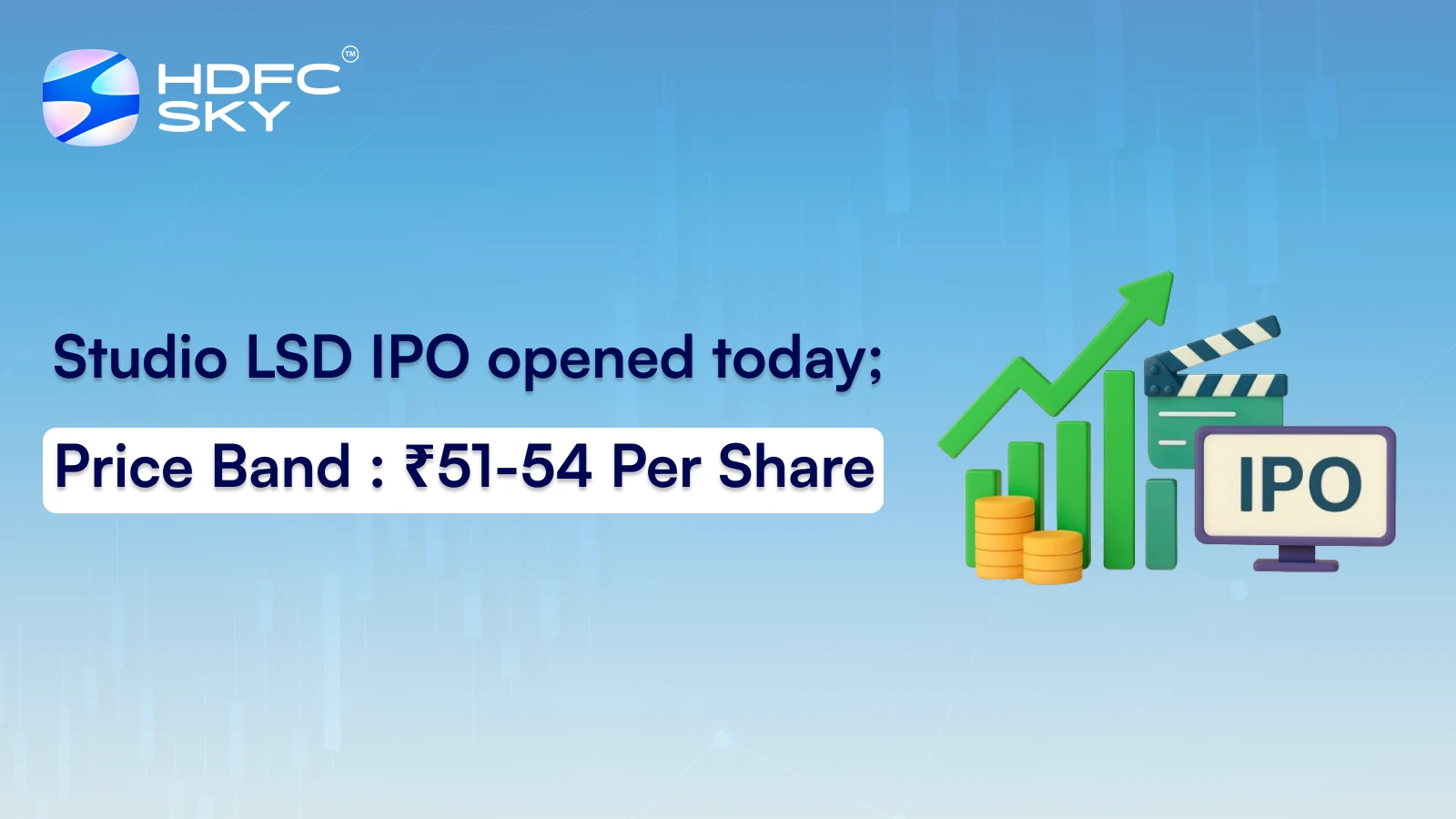 Studio LSD IPO opened today; Price Band : ₹51-54 Per Share
