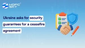Ukraine asks for security guarantees for a ceasefire agreement