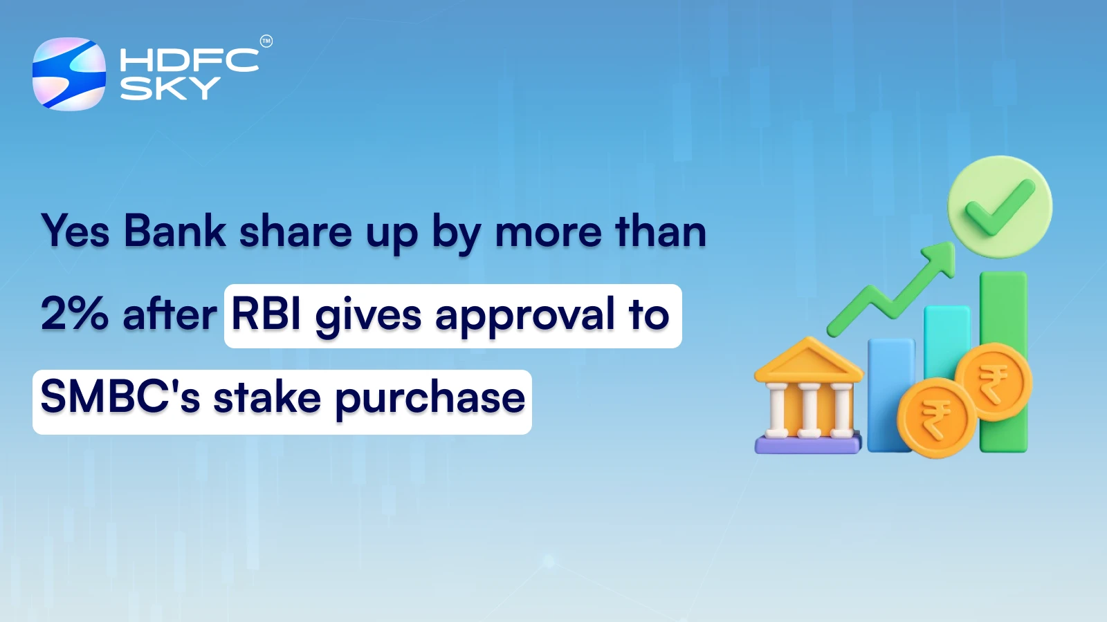 Yes Bank share up by more than 2% after RBI gives approval to SMBC's stake purchase