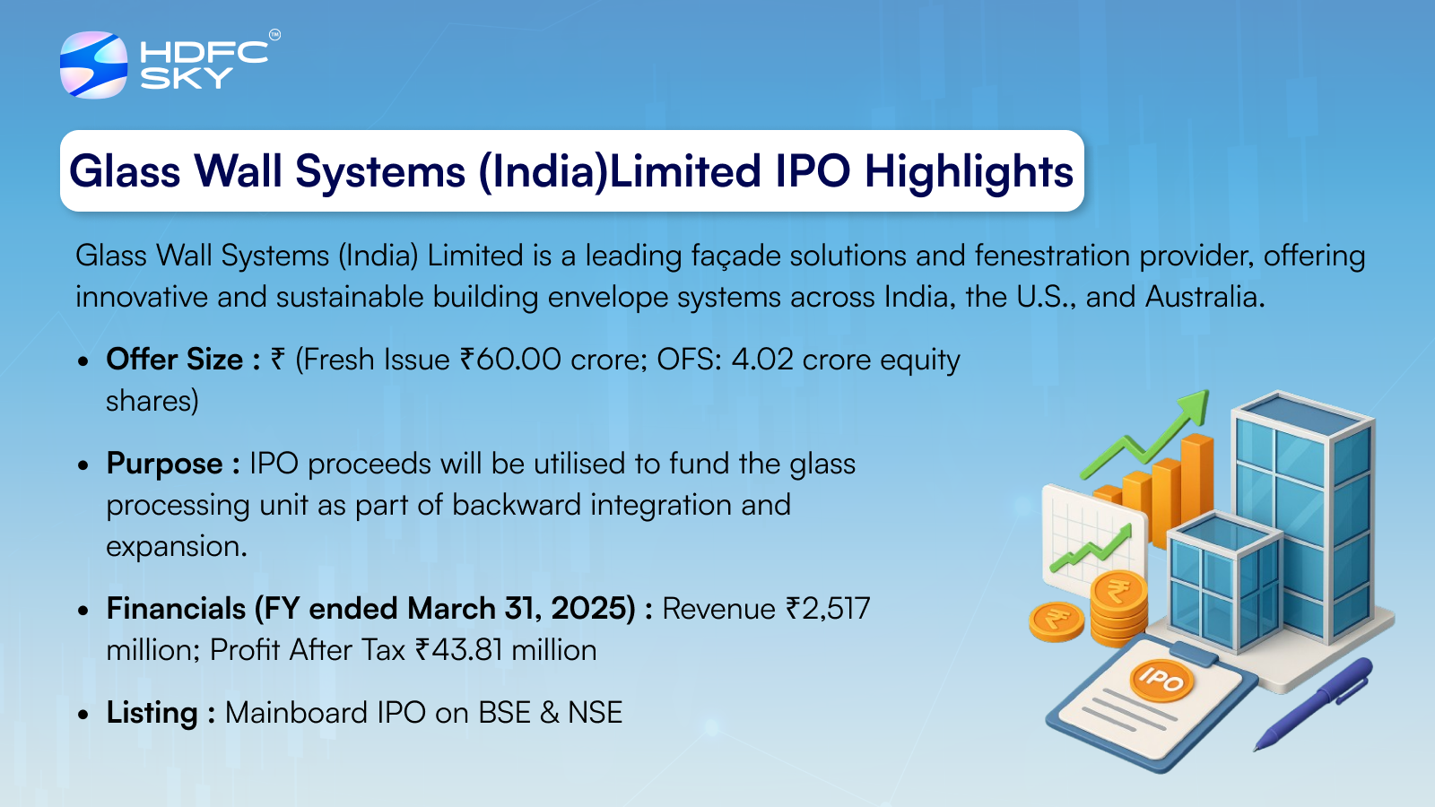 Glass Wall Systems IPO