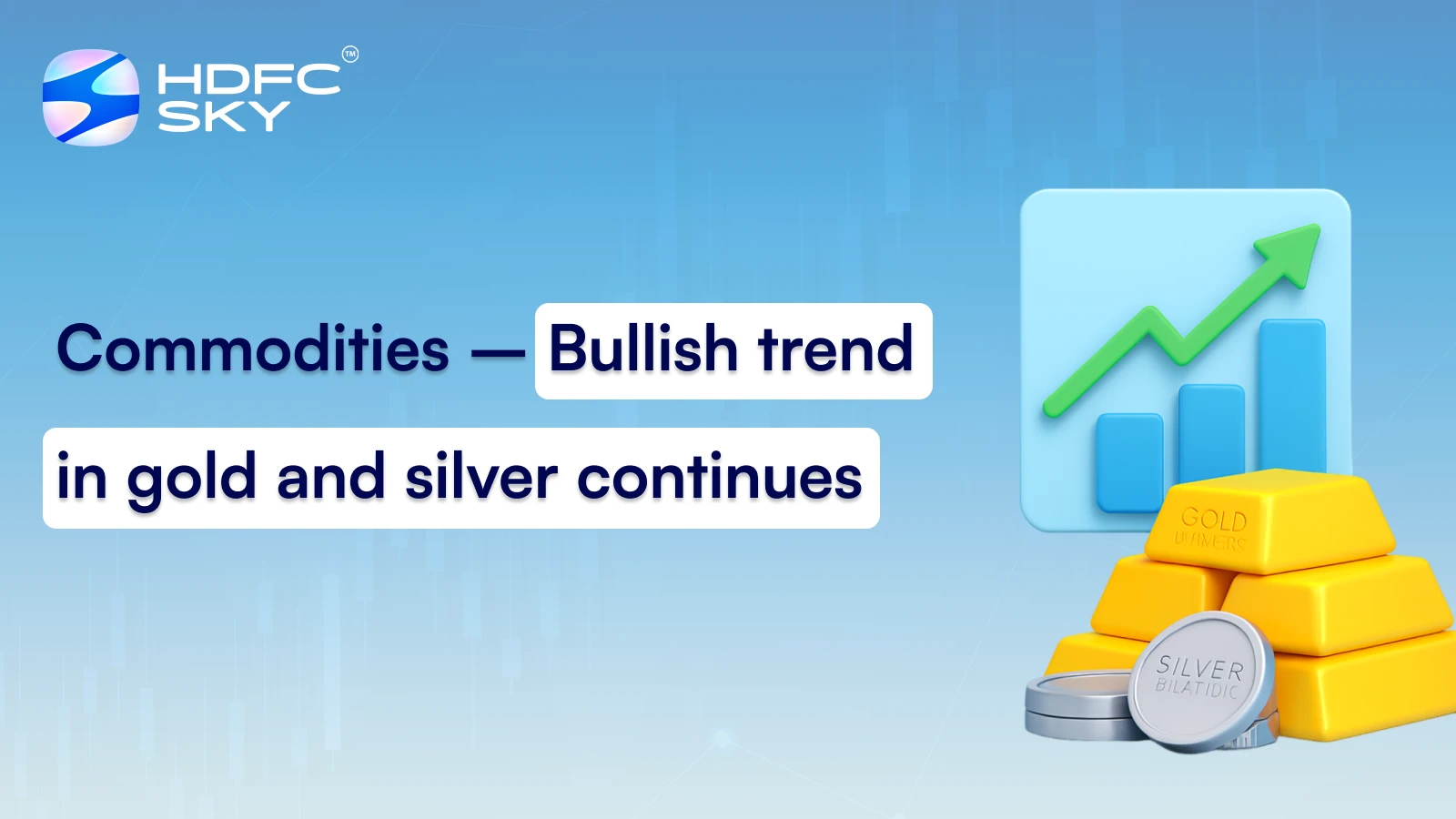 Commodities – Bullish trend in gold and silver continues