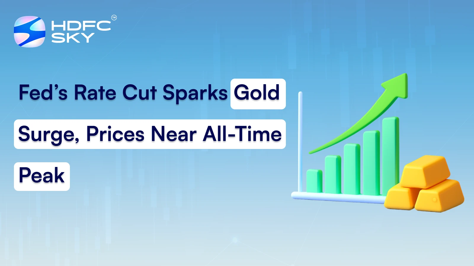 Fed’s Rate Cut Sparks Gold Surge, Prices Near All-Time Peak