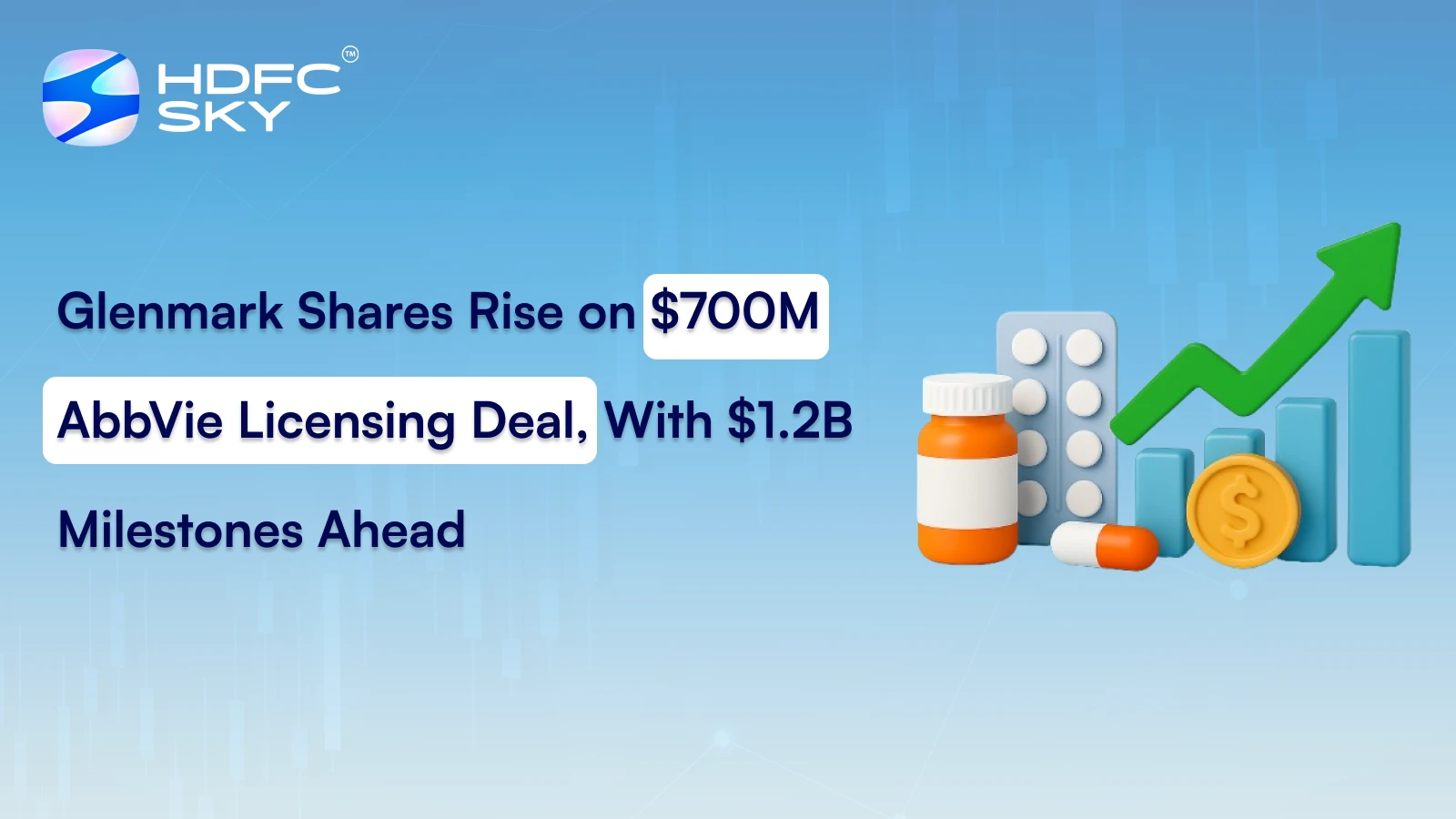 Glenmark Rises on $700M AbbVie Deal, $1.2B Milestones