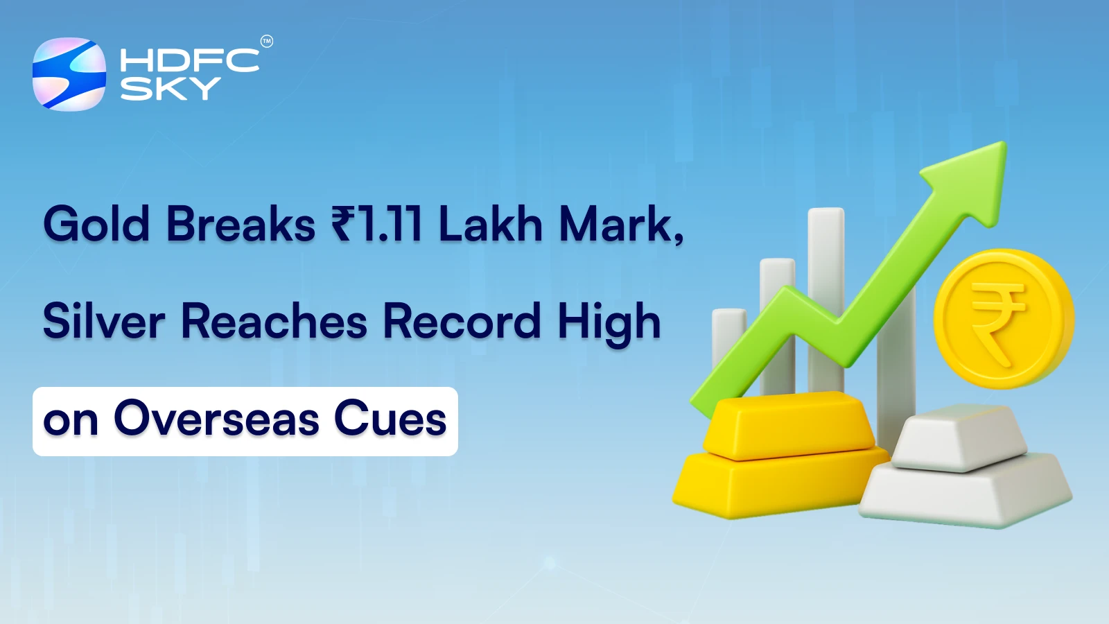 Gold Breaks ₹1.11 Lakh Mark, Silver Reaches Record High on Overseas Cues