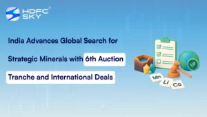 India Advances Global Search for Strategic Minerals with 6th Auction Tranche and International Deals