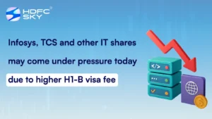 Infosys, TCS and other IT shares may come under pressure today due to higher H1-B visa fee