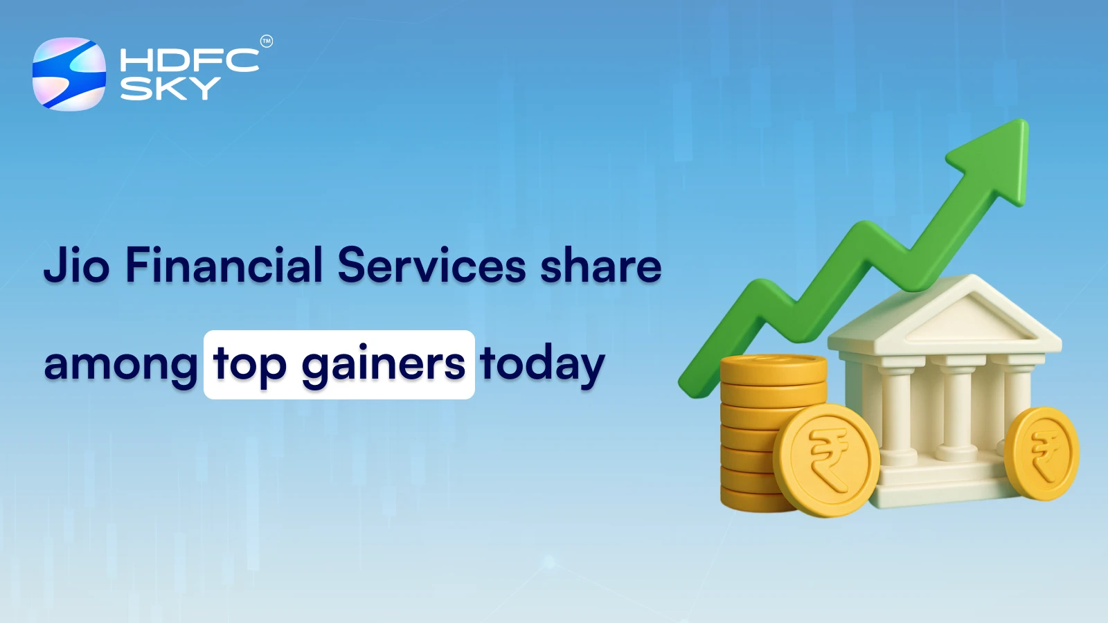 Jio Financial Services share among top gainers today