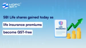 SBI Life shares gained today as life insurance premiums become GST-free