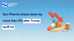 Sun Pharma shares down by more than 2% after Trump tariff hit