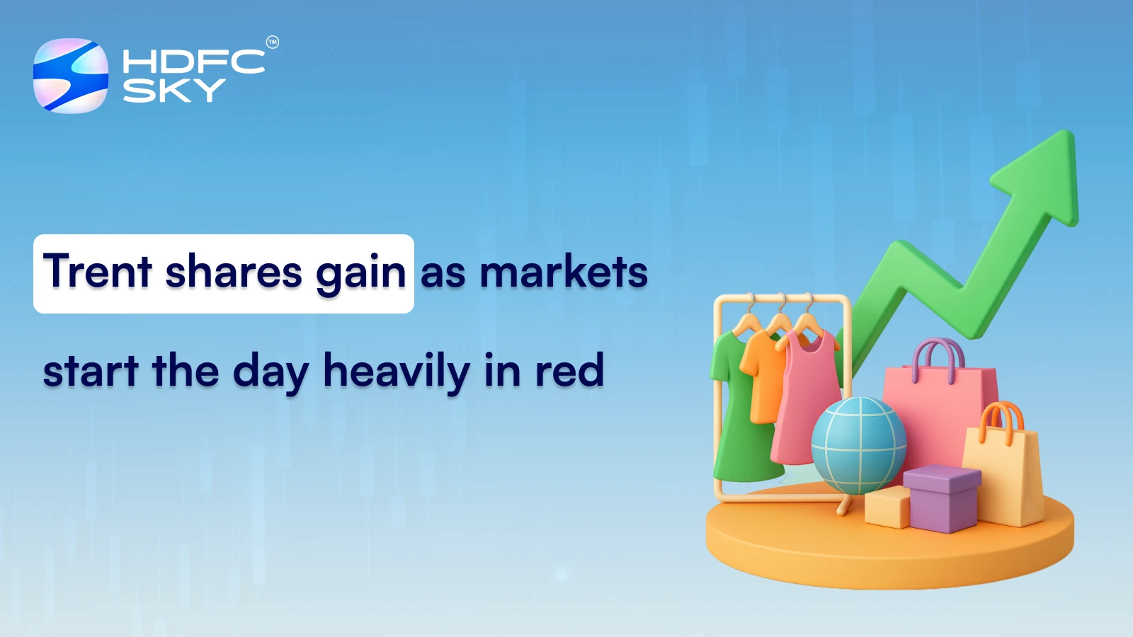 Trent shares gain as markets start the day heavily in red