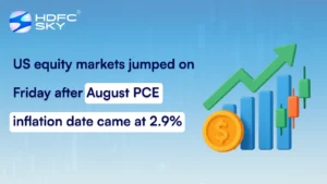 US equity markets jumped on Friday after August PCE inflation date came at 2.9%