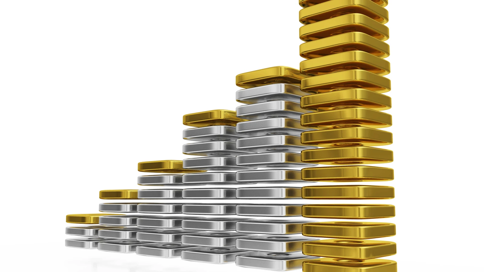 Gold and Silver Prices Hit Record Highs As Demands Soar