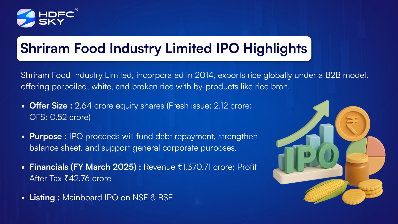 Shriram Food Industry Limited IPO Highlights