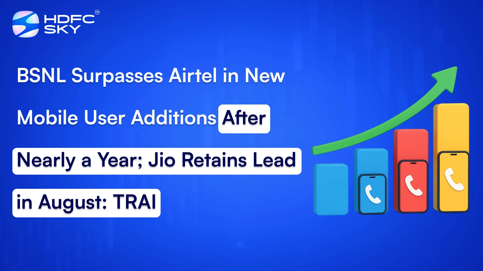 BSNL Surpasses Airtel in New Mobile User Additions After Nearly a Year; Jio Retains Lead in August: TRAI