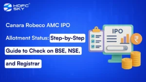 Canara Robeco AMC IPO Allotment Status Today: How to Check on BSE, NSE, and Registrar