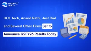 HCL Tech, Anand Rathi, Just Dial and Several Other Firms Set to Announce Q2FY26 Results Today
