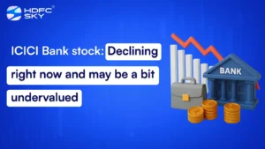 ICICI Bank stock: Declining right now and may be a bit undervalued