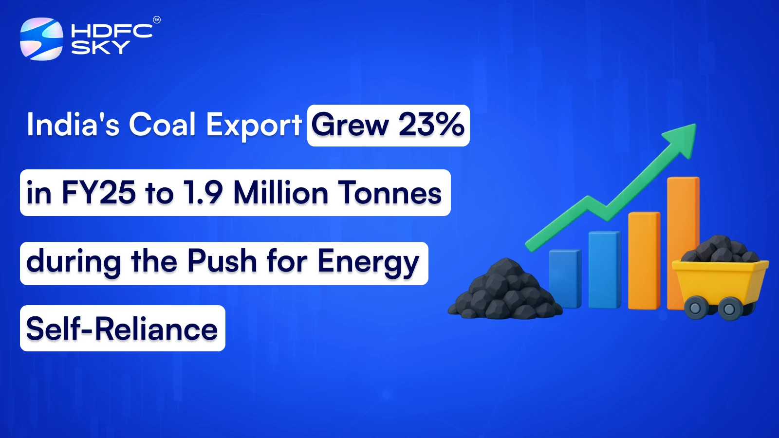 India's Coal Export Grew 23% in FY25 to 1.9 Million Tonnes during the Push for Energy Self-Reliance