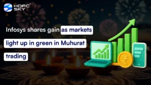 Infosys shares gain as markets light up in green in Muhurat trading