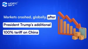 Markets crashed, globally, after President Trump’s additional 100% tariff on China