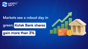 Markets see a robust day in green; Kotak Bank shares gain more than 3%