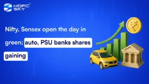 Nifty, Sensex open the day in green; auto, PSU banks shares gaining