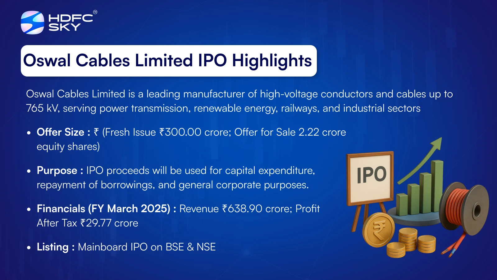 Oswal Cables Limited IPO