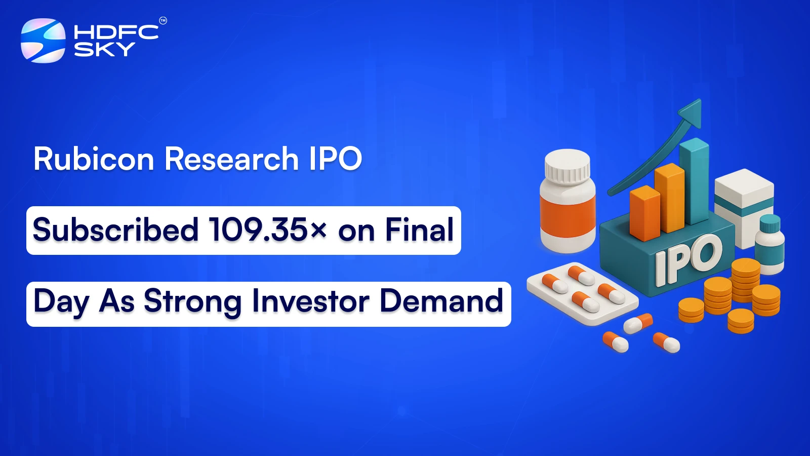 Rubicon Research IPO Subscribed 109.35× on Final Day As Strong Investor Demand
