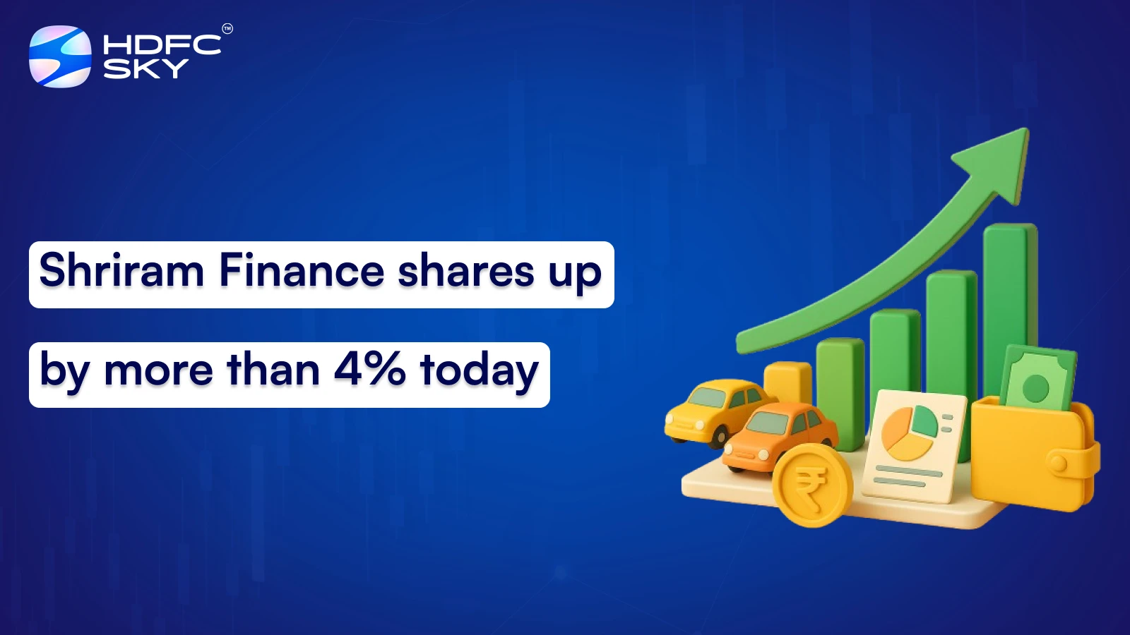 Shriram Finance shares up by more than 4% today
