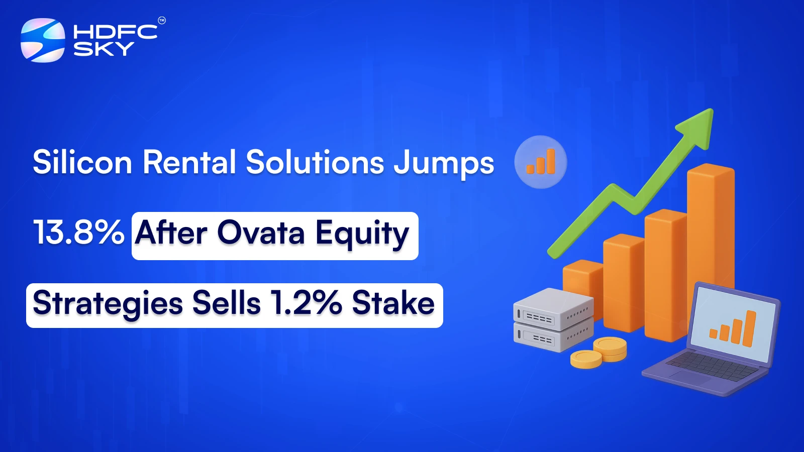 Silicon Rental Solutions Jumps 13.8% After Ovata Equity Strategies Sells 1.2% Stake