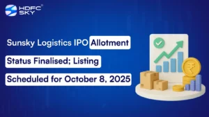 Sunsky Logistics IPO Allotment Status Finalised; Listing Scheduled for October 8, 2025