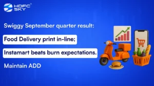 Swiggy September quarter result: Food Delivery print in-line; Instamart beats burn expectations. Maintain ADD