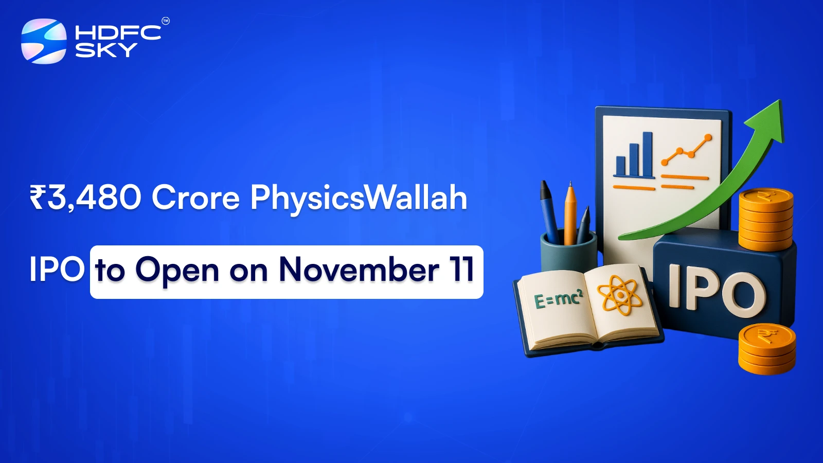 ₹3,480 Crore PhysicsWallah IPO to Open on November 11