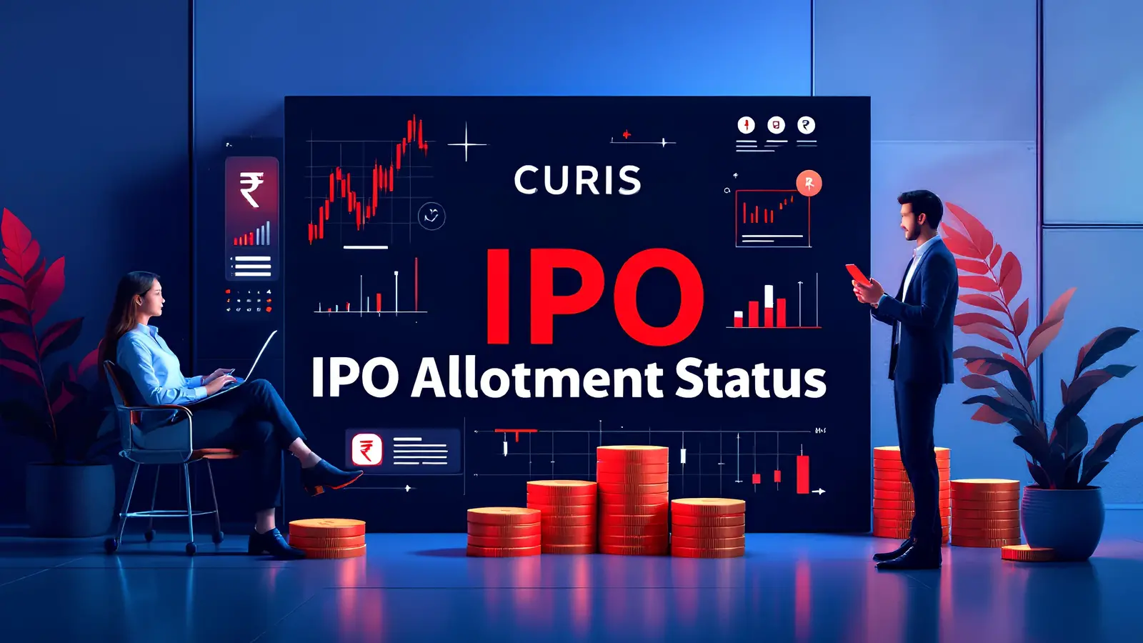 Curis Lifesciences IPO Allotment Status; Step by step Guide to Check on NSE and Registrar